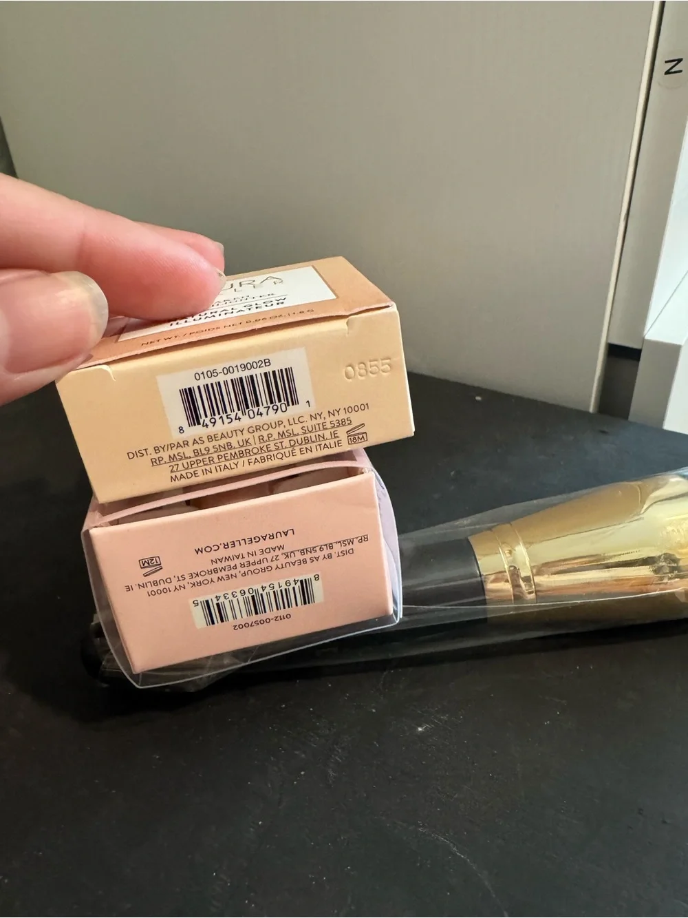 Laura Geller Better Than Baked, Baked Highlighter and Powder Brush